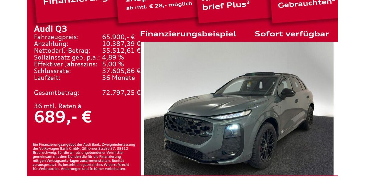 Audi Q3 6.001 km 63.900 &euro; Berlin 12489