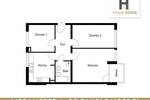 Etagenwohnung Teltow Ruhlsdorf - 3 Zimmer, 80 m&sup2;, 300.000&euro; | Angebot:26044025