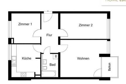 Wohnung Teltow Ruhlsdorf - 3 Zimmer, 80 m&sup2;, 300.000&euro; | Angebot:26044025