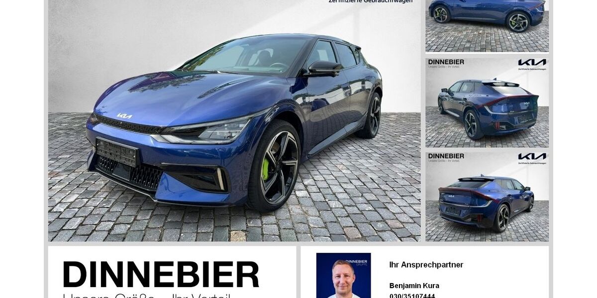 Kia EV6 13.500 km 45.398 € Berlin 10365