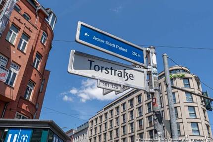 Bezugsfreie, praktische Single-Wohnung nahe Rosenthaler Platz