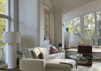 Dachgeschoss-Wohnung, 3-Zimmer, 130qm, Kamin, Parkett, Grunewald