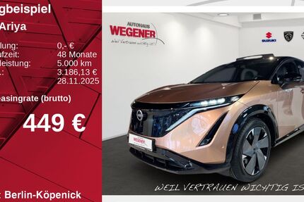 Nissan Ariya 3.701 km 52.340 € Berlin 12559