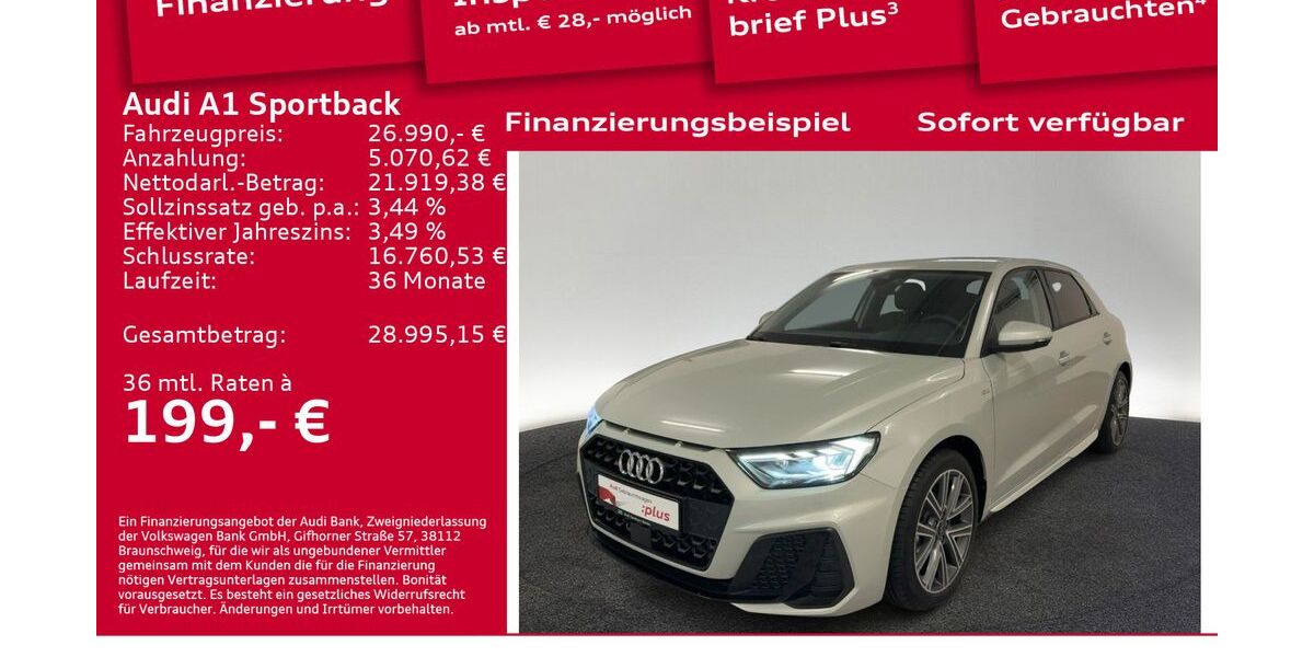 Audi A1 5.500 km 26.990 &euro; Berlin 12489