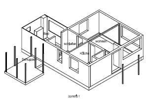 Wochenendhaus mit Garten und Steg am Ufer des Glindower Sees 4 zimmer