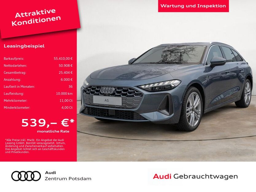 Audi A5 6.000 km 55.410 € Potsdam 14482