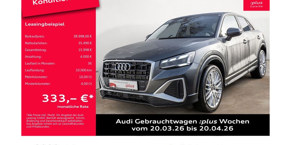 Audi Q2 7.627 km 38.998 &euro; Potsdam 14482