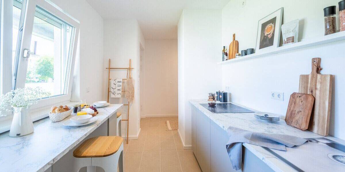 Etagenwohnung Ludwigsfelde - 2 Zimmer, 52 m&sup2;, 924&euro; | Angebot:26856325