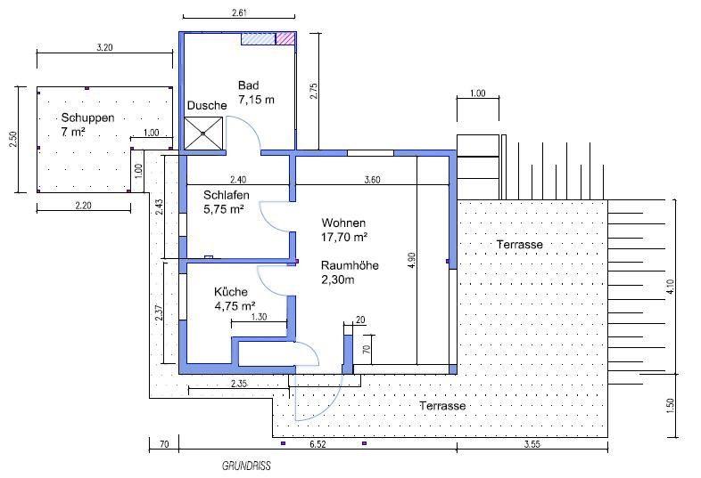 Wochenendhaus mit Garten und Steg am Ufer des Glindower Sees 4 zimmer