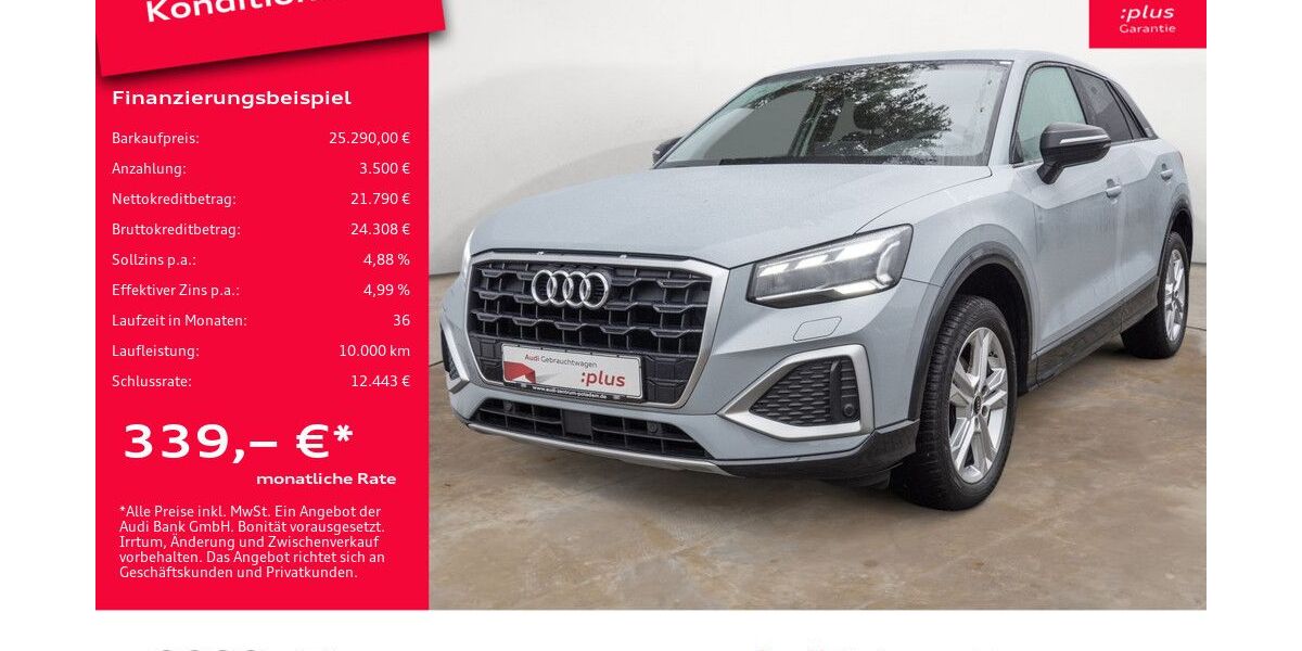 Audi Q2 77.626 km 24.890 &euro; Potsdam 14482