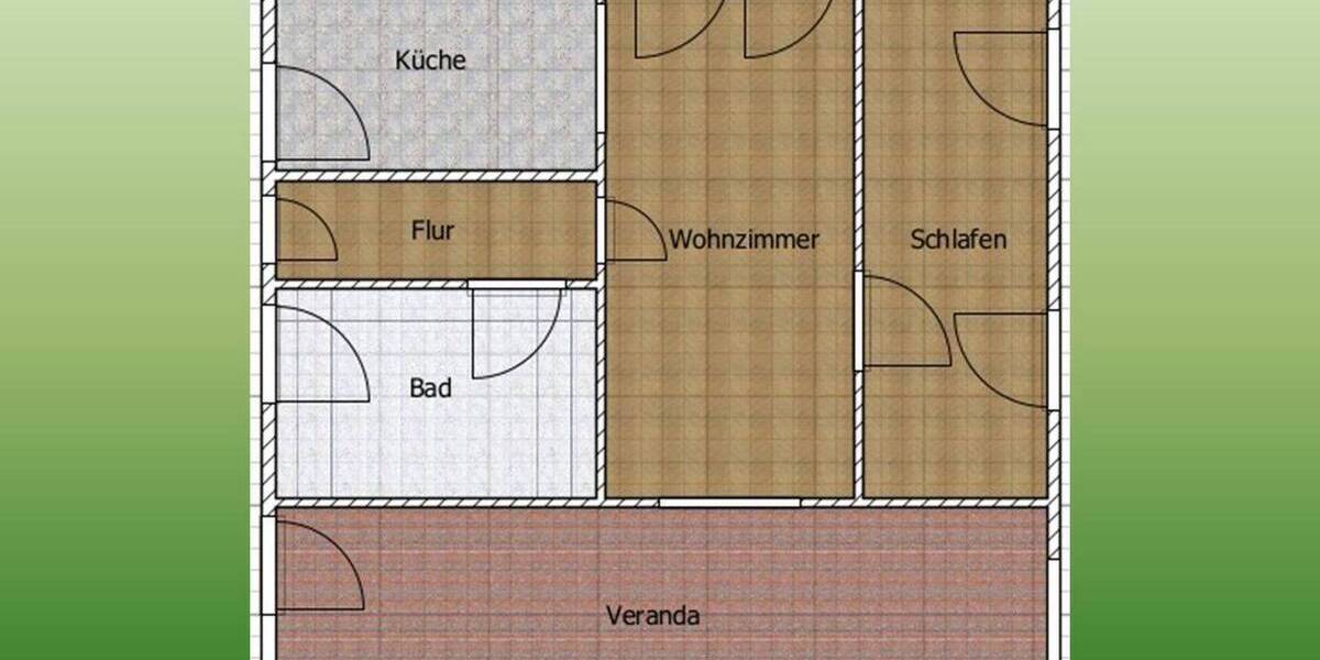 Bungalow Schwielowsee Caputh - 2 Zimmer, 52 m&sup2;, 39.900&euro; | Angebot:26642286