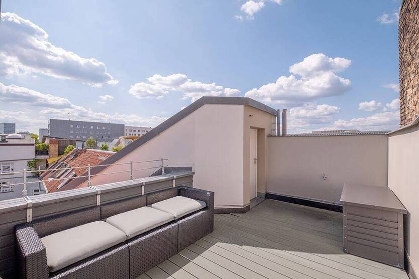 Großzügige FamilienWohnung mit Galerie und Dachterrasse - Ihr Rückzugsort neben dem Naturkundemuseum