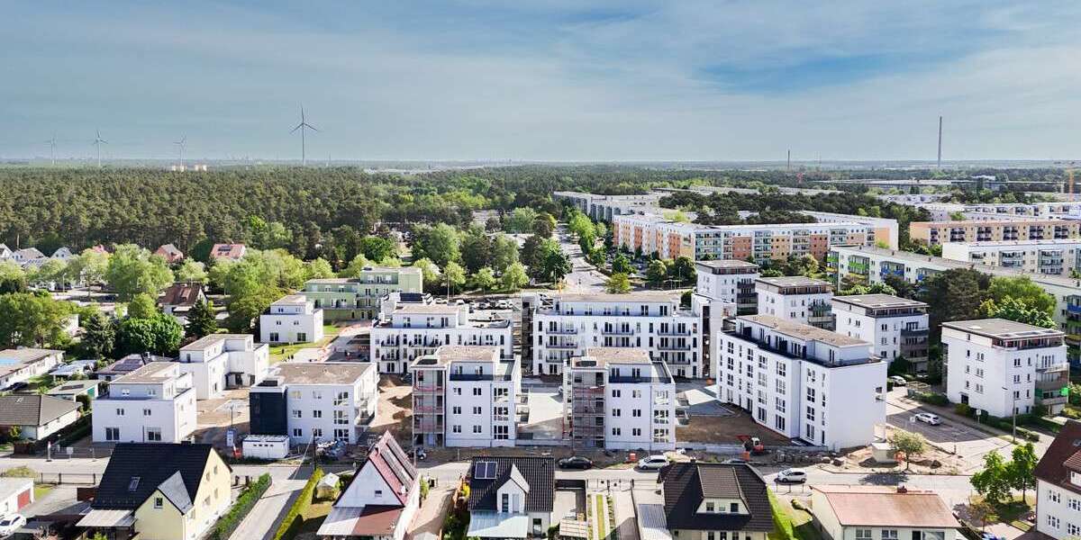 Etagenwohnung Ludwigsfelde - 2 Zimmer, 52 m&sup2;, 997&euro; | Angebot:26255872