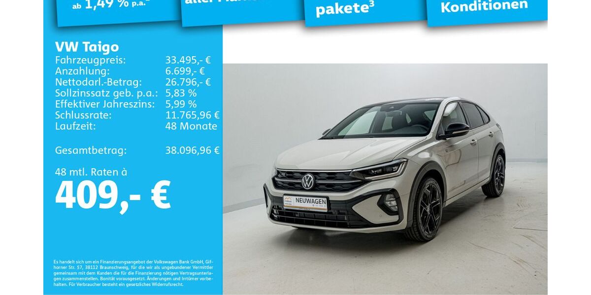 VW Taigo 5.000 km 32.589 &euro; Berlin 13088