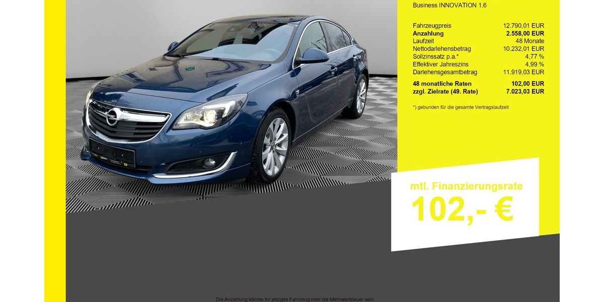 Opel Insignia 93.125 km 12.790 &euro; Berlin-Französisch Buchholz 13127