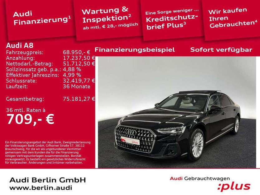 Audi A8 67.750 km 68.950 € Berlin 10587