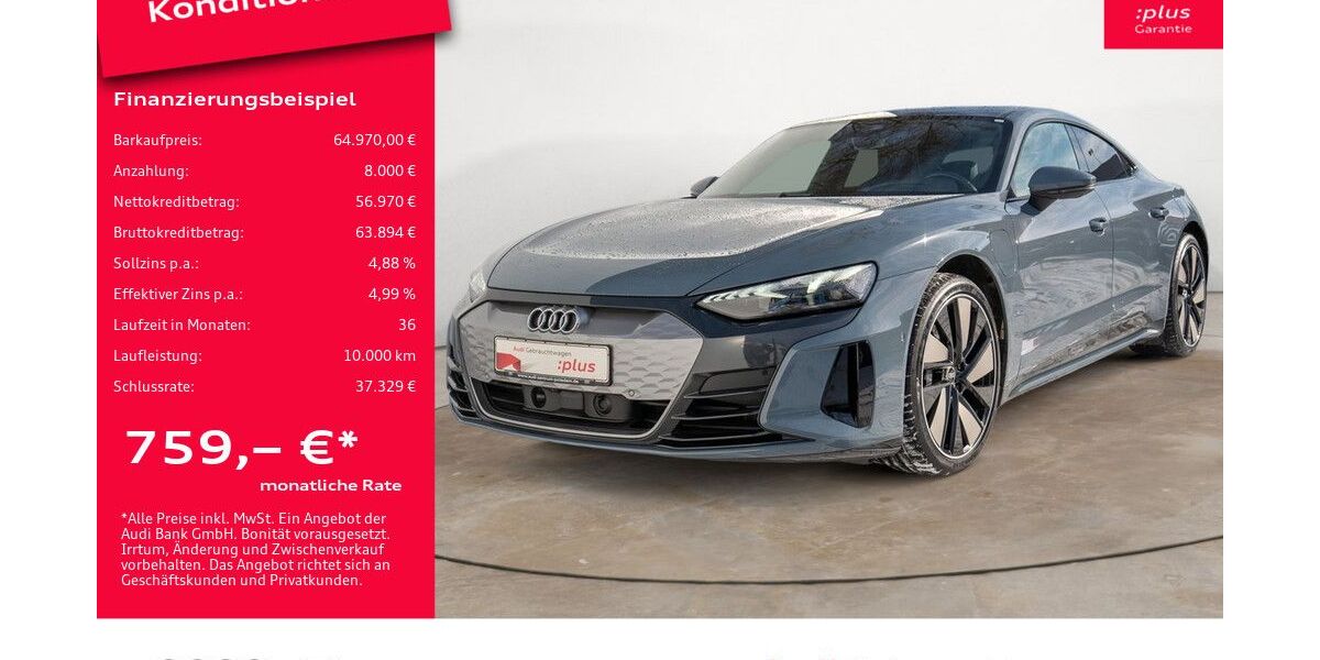 Audi e-tron GT 49.791 km 64.970 &euro; Potsdam 14482