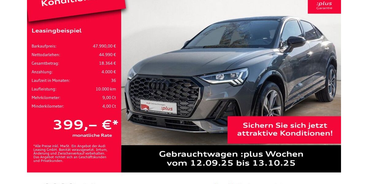 Audi Q3 17.508 km 46.490 &euro; Potsdam 14482