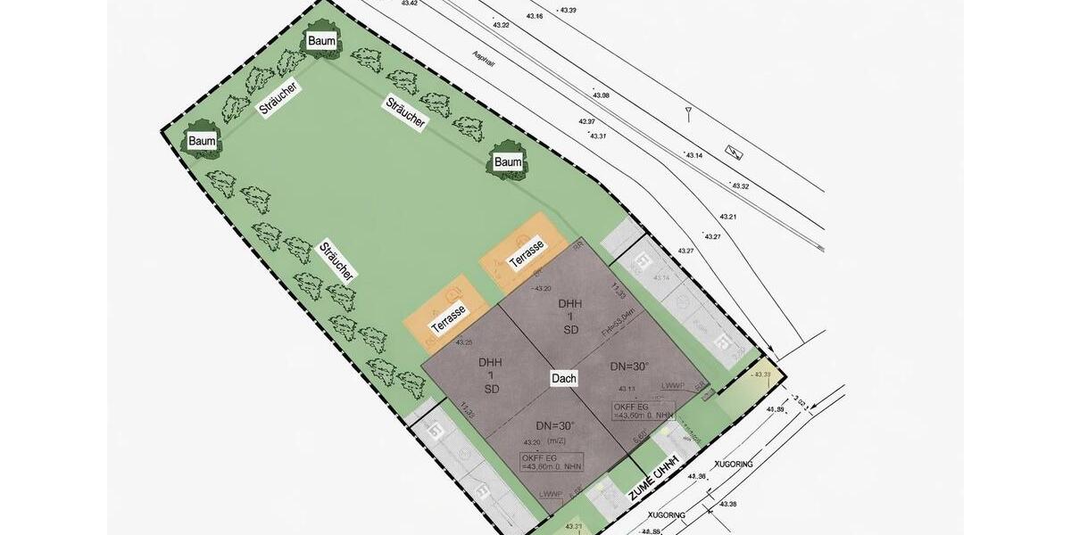 Doppelhaushälfte Ludwigsfelde - 5 Zimmer, 144 m&sup2;, 2.479&euro; | Angebot:24663188