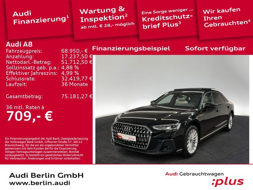 Audi A8 67.750 km 68.950 € Berlin 10587