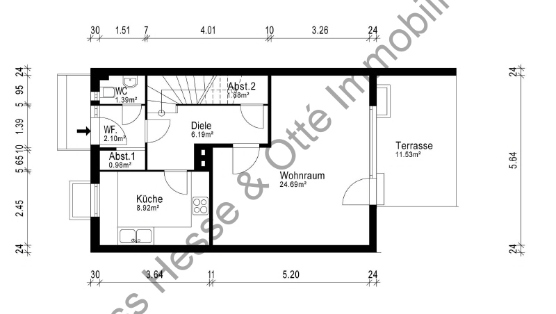 VERKAUFT - familienfreundliches Haus mit Modernisierungsbedarf 4 zimmer
