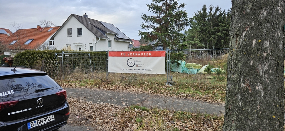 FREIES BAUGRUNDSTÜCK - IDEAL FÜR EIN MEHRFAMILIENHAUS ODER 2 DOPPELHAUSHÄLFTEN! - Grundstück Falkensee Falkenhain | Angebot:26632784