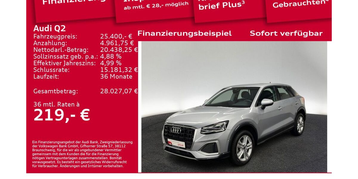 Audi Q2 19.150 km 25.400 &euro; Berlin 10587