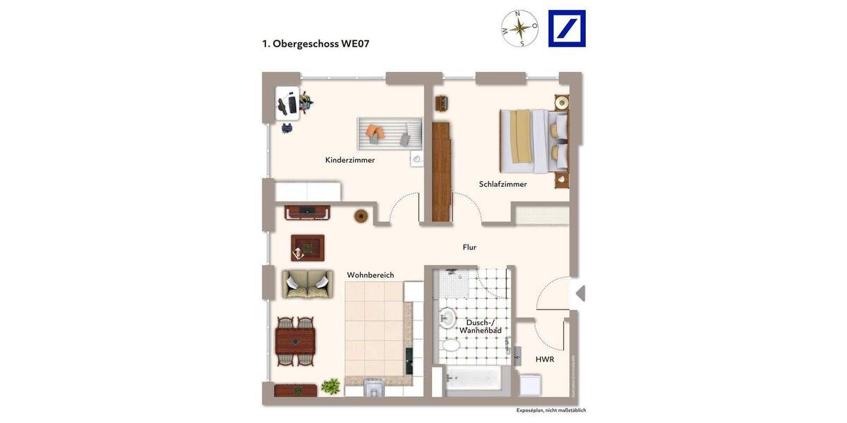 Etagenwohnung Teltow - 3 Zimmer, 79 m&sup2;, 515.500&euro; | Angebot:24049674