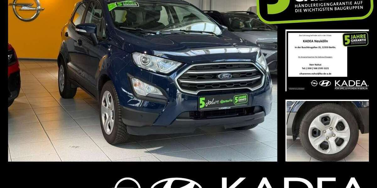 Ford EcoSport 111.342 km 9.990 € Berlin 12103
