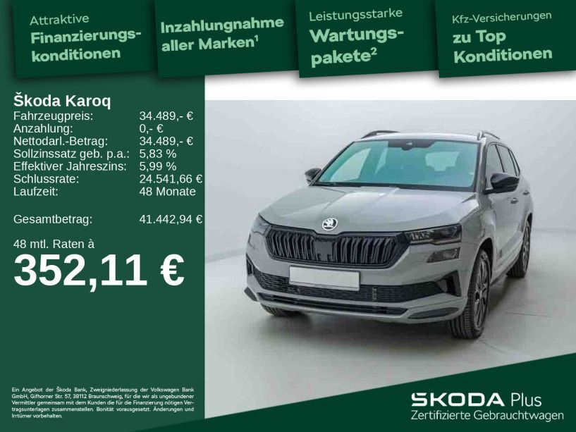 Skoda Karoq 10.000 km 33.989 € Berlin 13088
