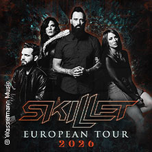 Skillet - European Tour 2026 05.05.2026 Columbiahalle