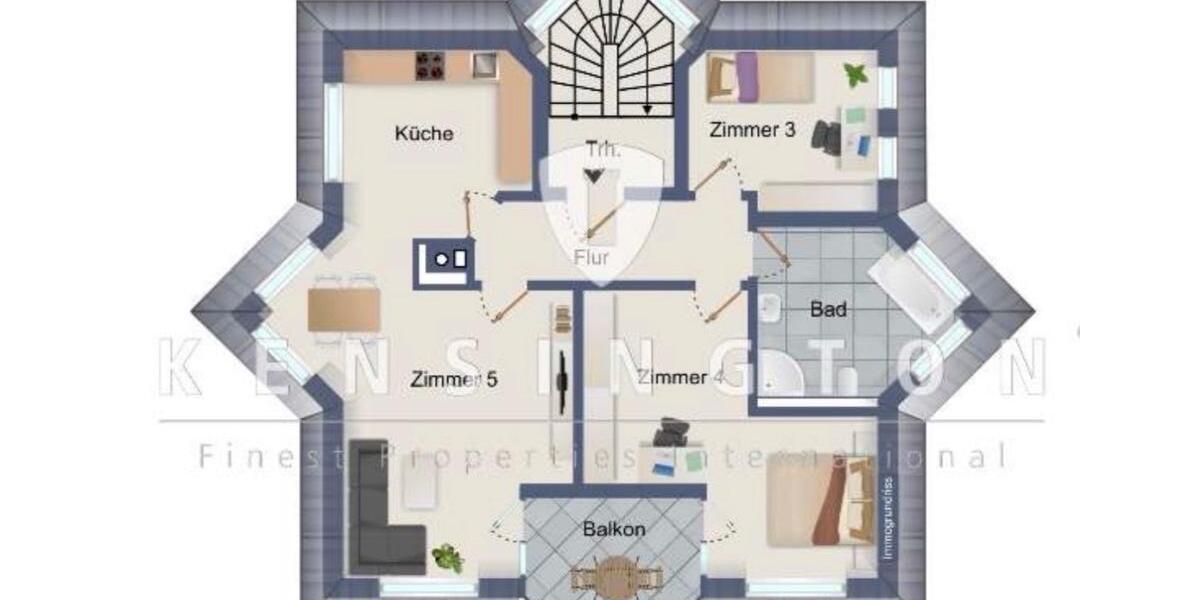 Etagenwohnung Nauen - 3 Zimmer, 85 m&sup2;, 980&euro; | Angebot:26657249