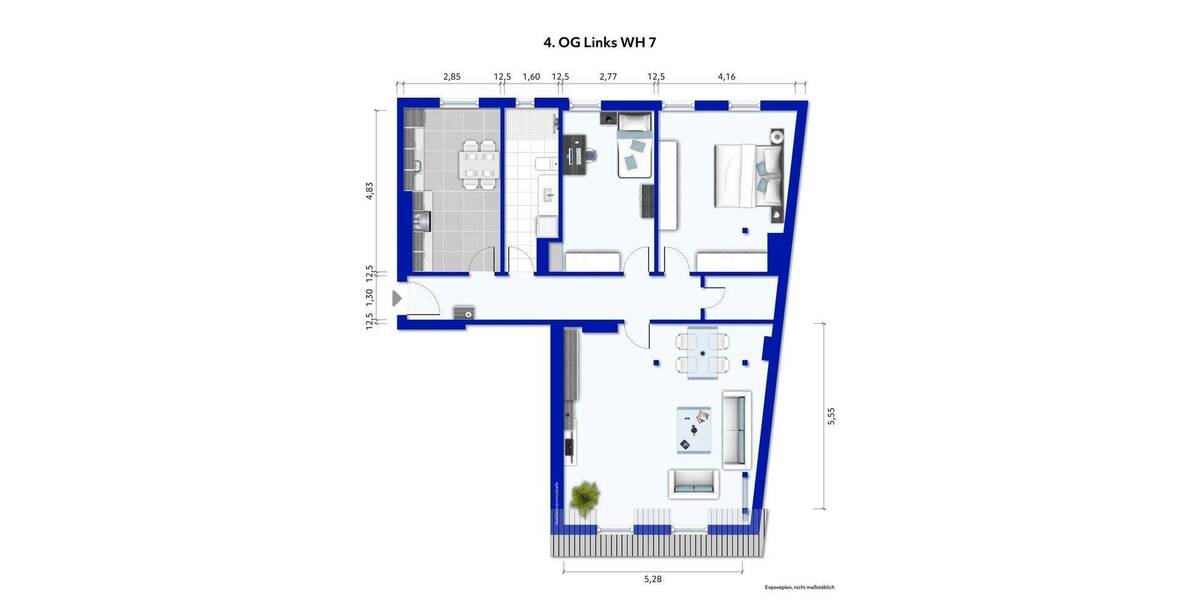 Etagenwohnung Berlin Reinickendorf - 3 Zimmer, 99 m&sup2;, 447.000&euro; | Angebot:26917411