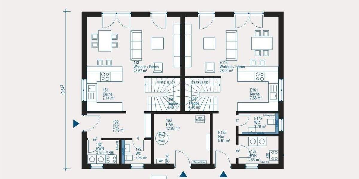 Mehrfamilienhaus, Wohnhaus Blankenfelde-Mahlow Blankenfelde - 4 Zimmer, 239 m&sup2;, 435.589&euro; | Angebot:25632450
