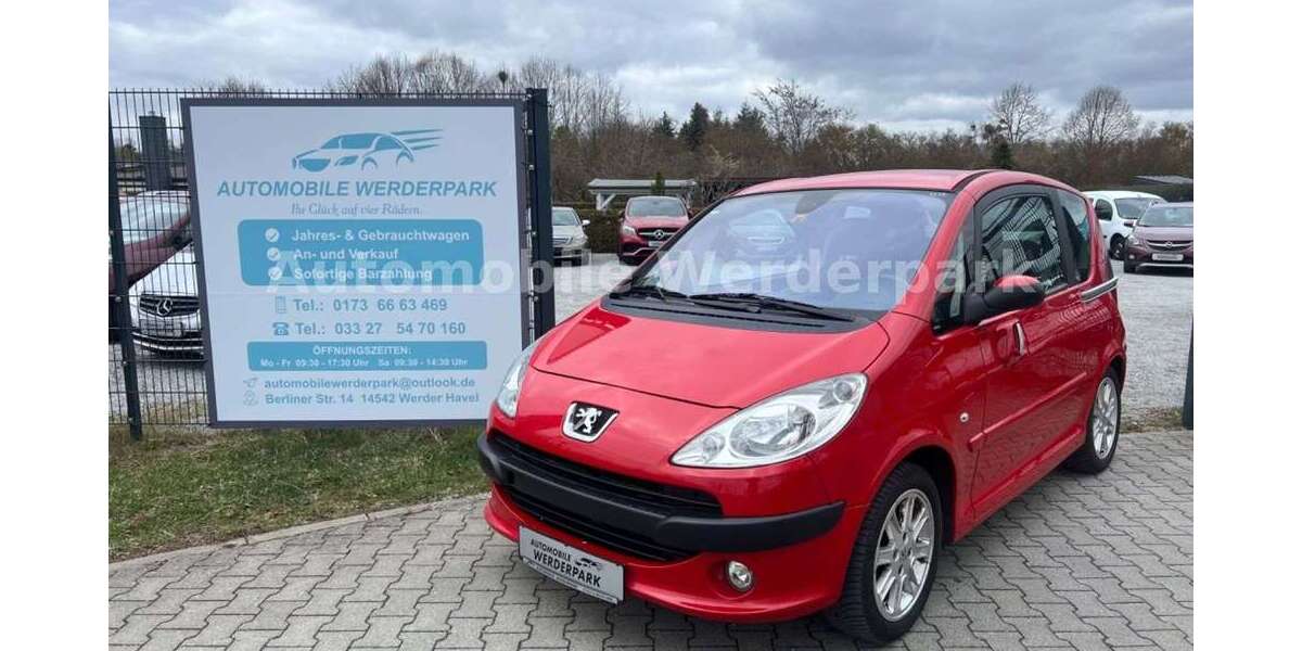 Peugeot 1007 972.223 km 4.999 &euro; Werder (Havel) 14542
