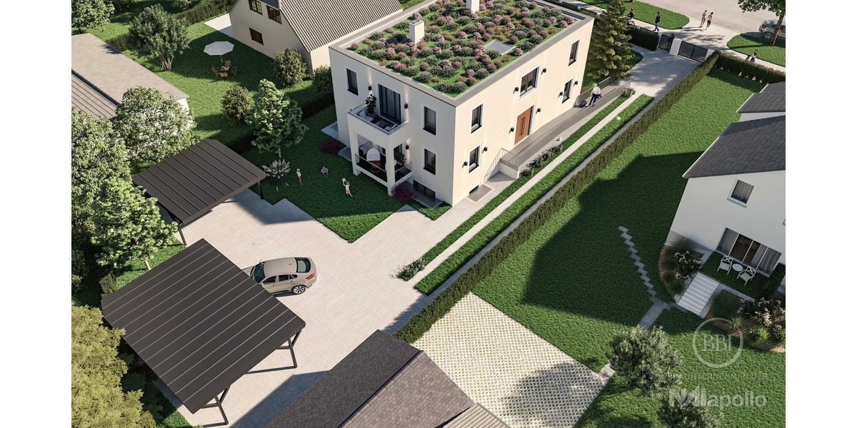 BAUGENEHMIGUNG INKLUSIVE! FREIES BAUGRUNDSTÜCK FÜR EIN MEHRFAMILIENHAUS MIT 4 WOHNEIHEITEN! zimmer