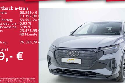 Audi Q4 e-tron 10.000 km 66.389 &euro; Berlin 13088