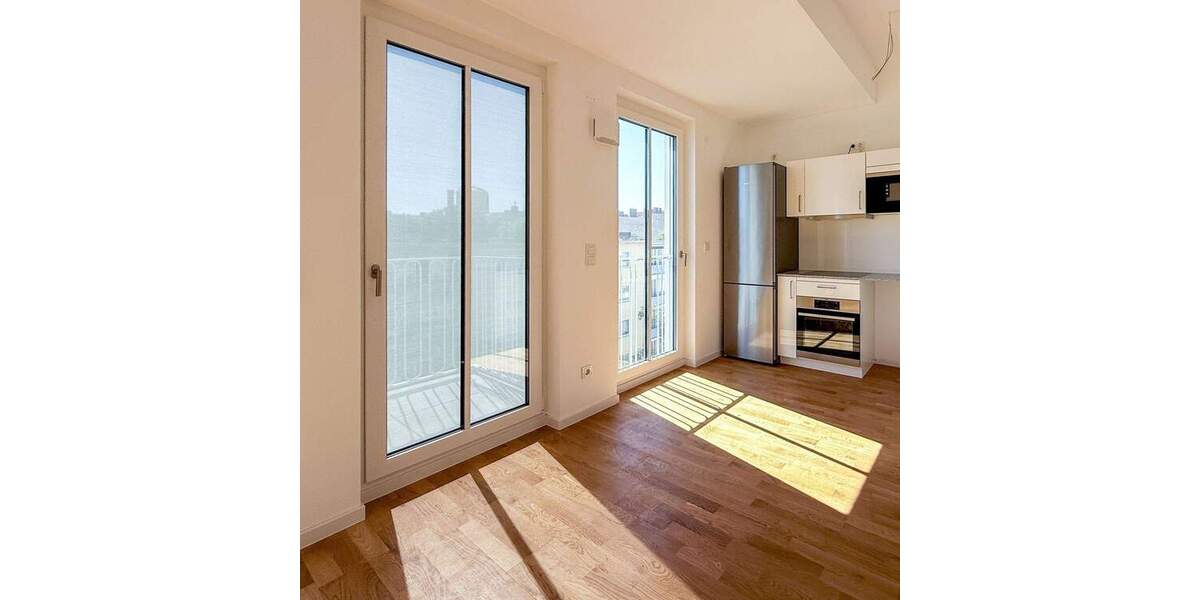 Helle 1-Zimmerwohnung, ruhige Seitenstraße mit urbanem Stadtblick 1 zimmer