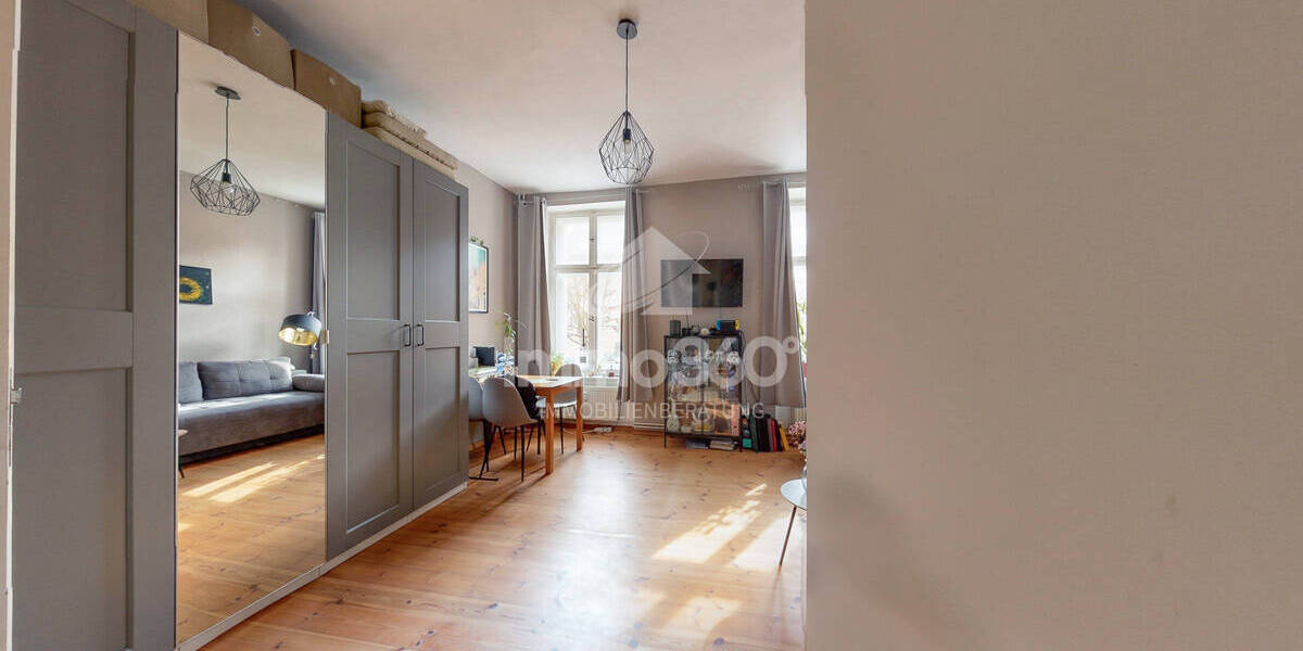 Etagenwohnung Potsdam Nördliche Innenstadt - 2 Zimmer, 42 m&sup2;, 250.000&euro; | Angebot:26437363