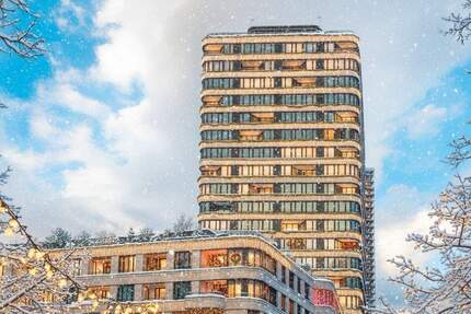 Hier geht die Sonne auf: City-Apartment auf der 15. Etage mit Loggia 2 zimmer