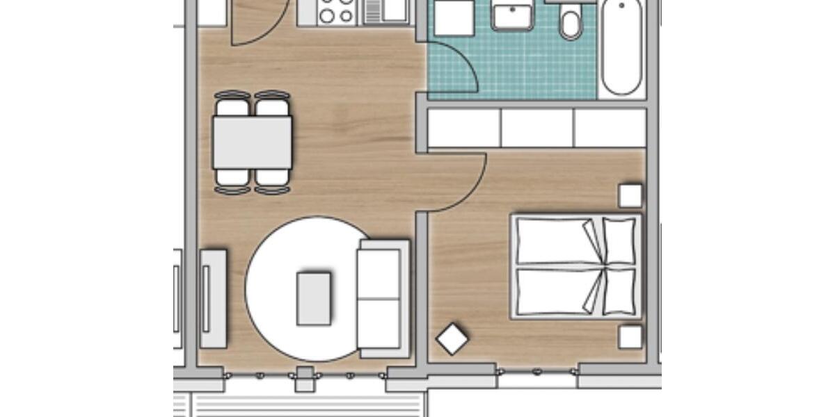 Etagenwohnung Potsdam Berliner Vorstadt - 2 Zimmer, 38 m&sup2;, 249.000&euro; | Angebot:26620215