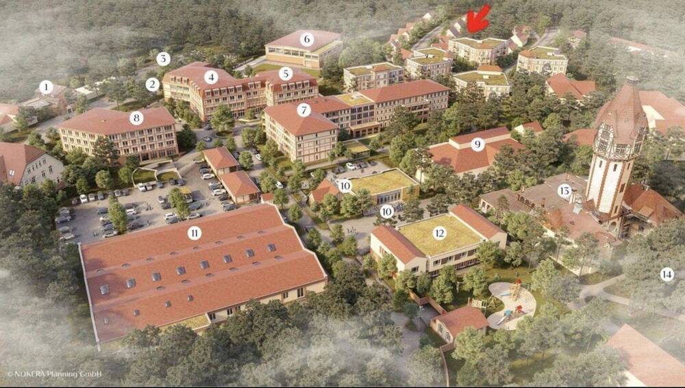 Etagenwohnung Beelitz-Heilstätten Heilstätten - 3 Zimmer, 79 m&sup2;, 429.000&euro; | Angebot:26788281