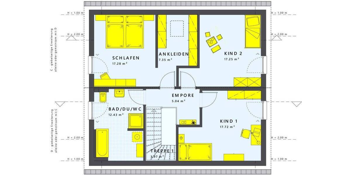 Einfamilienhaus Trebbin Blankensee - 5 Zimmer, 166 m&sup2;, 578.000&euro; | Angebot:26437365
