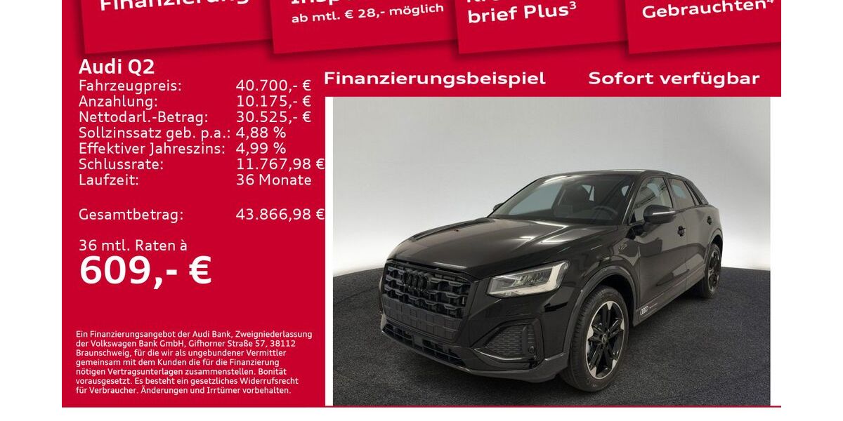 Audi Q2 6.001 km 40.300 € Berlin 12489