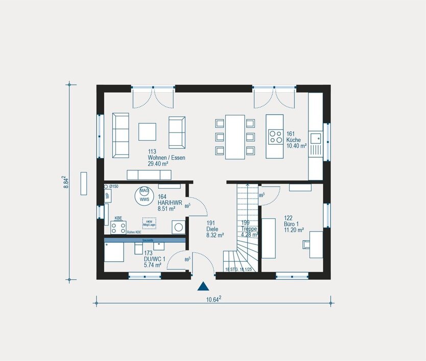 Urbaner Lebensraum mit Stil - Zuhause in Lichtenberg 3 zimmer