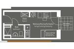 Etagenwohnung Potsdam - 1 Zimmer, 22 m&sup2;, 600&euro; | Angebot:26670049
