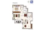 Etagenwohnung Potsdam Bornstedter Feld - 3 Zimmer, 71 m&sup2;, 499.000&euro; | Angebot:25686588