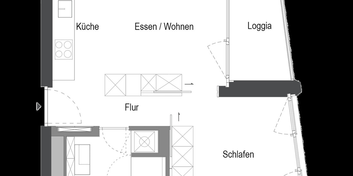 Etagenwohnung Berlin Mitte - 2 Zimmer, 42 m&sup2;, 635.000&euro; | Angebot:26864483