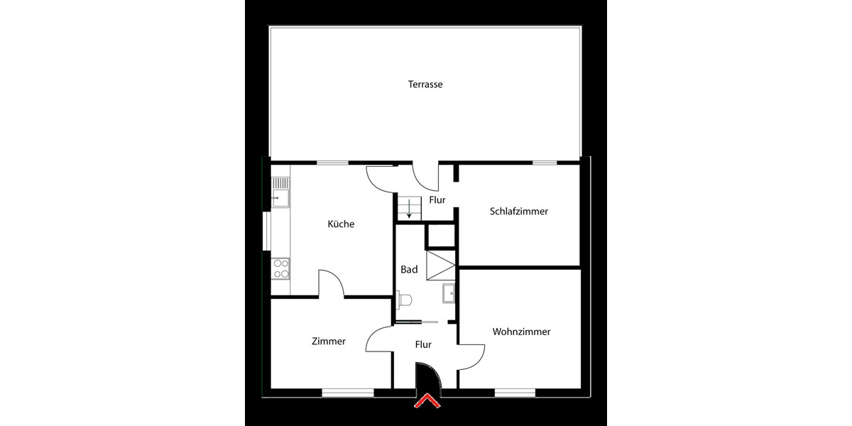 Doppelhaushälfte Groß Kreutz (Havel) Götz - 3 Zimmer, 80 m&sup2;, 169.000&euro; | Angebot:26455050