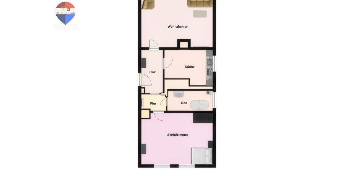 Etagenwohnung Berlin Friedrichshain - 2 Zimmer, 49 m&sup2;, 309.000&euro; | Angebot:25743699